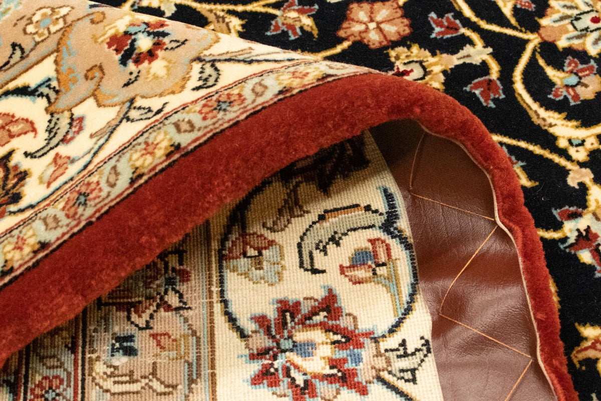 Persisk matta - Ghom - 160 x 103 cm - svart