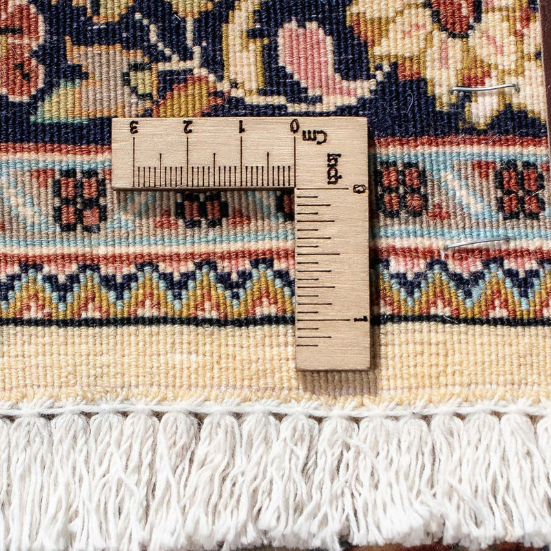 Persisk matta - Ghom - 113 x 68 cm - senapsgult