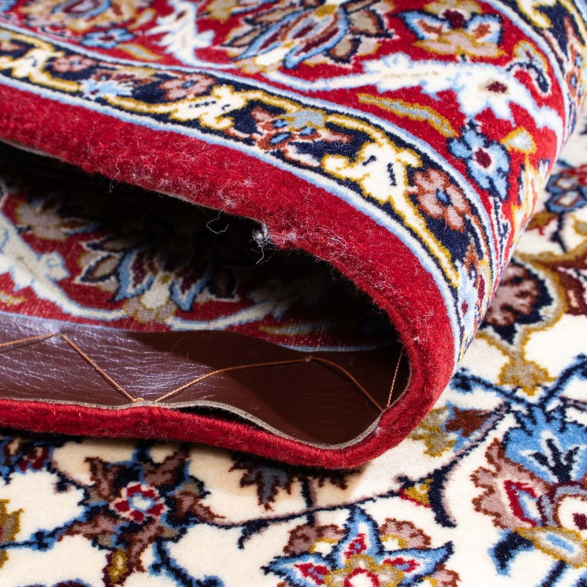 Persisk matta - Isfahan - Premium - 118 x 83 cm - beige