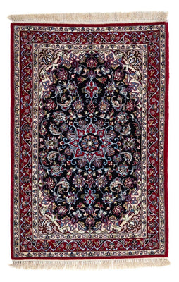 Persisk matta - Isfahan - Premium - 108 x 72 cm - mörkröd