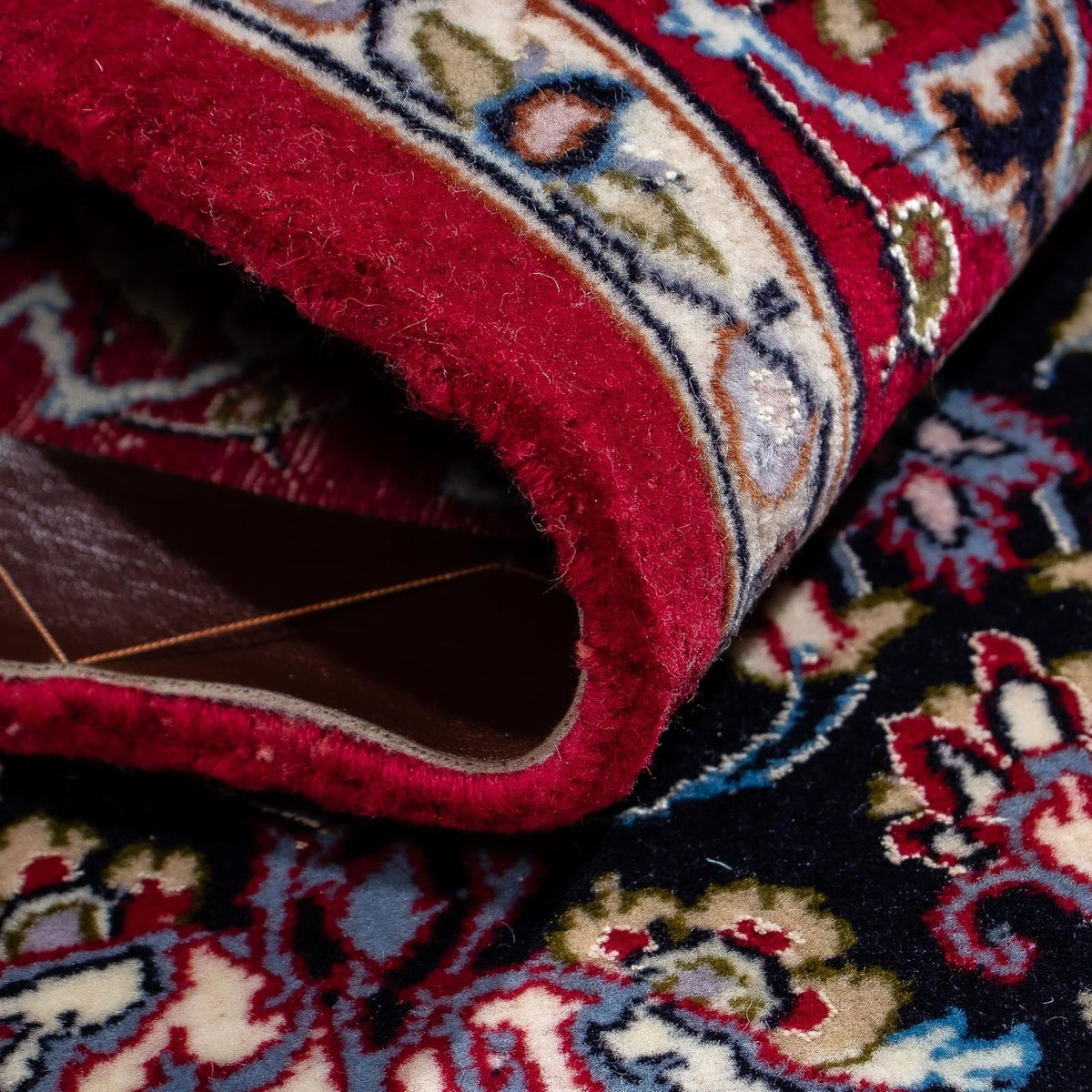 Persisk matta - Isfahan - Premium - 108 x 72 cm - mörkröd