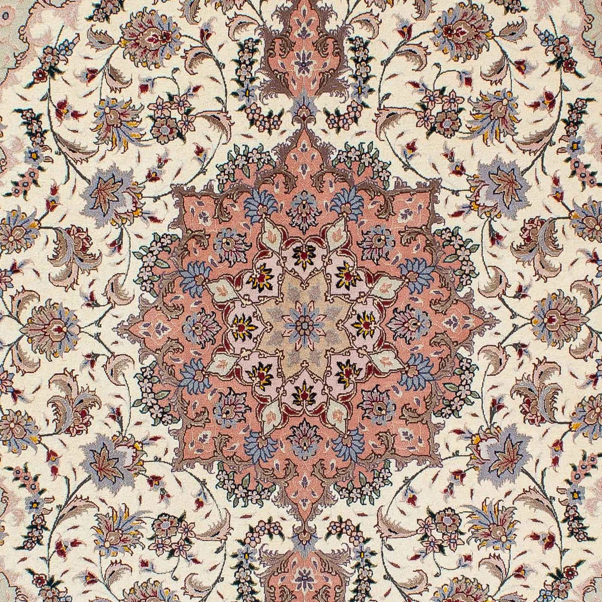 Persisk matta - Tabriz - Royal - 205 x 154 cm - beige