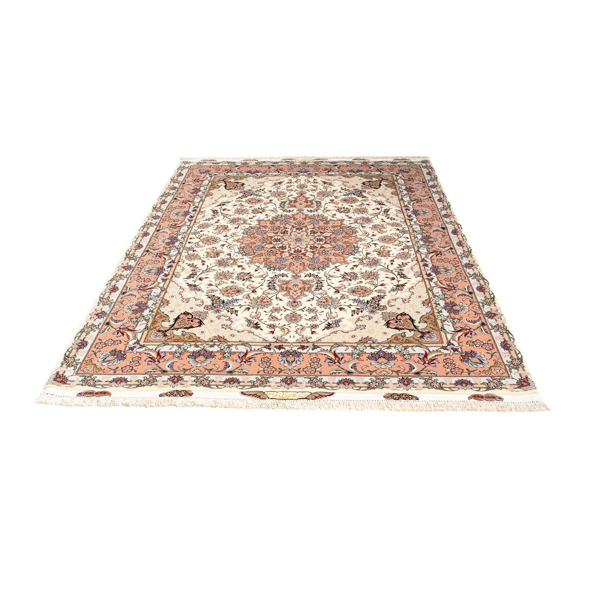 Persisk matta - Tabriz - Royal - 205 x 154 cm - beige