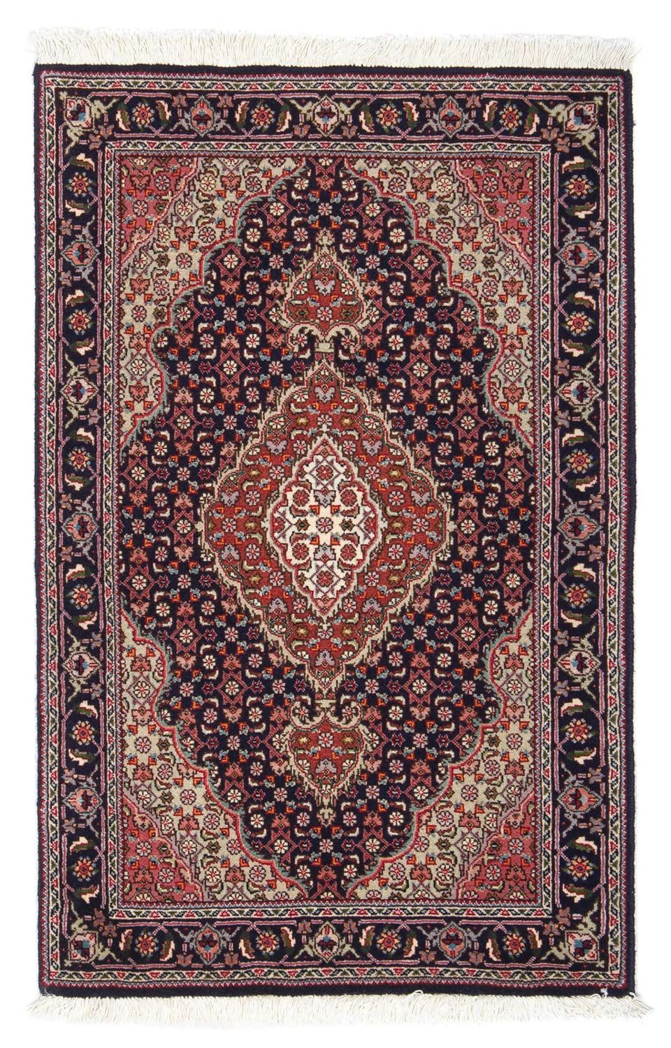 Persisk matta - Tabriz - Royal - 90 x 60 cm - mörkblå