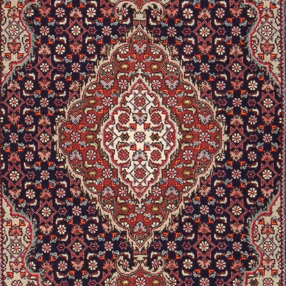 Persisk matta - Tabriz - Royal - 90 x 60 cm - mörkblå