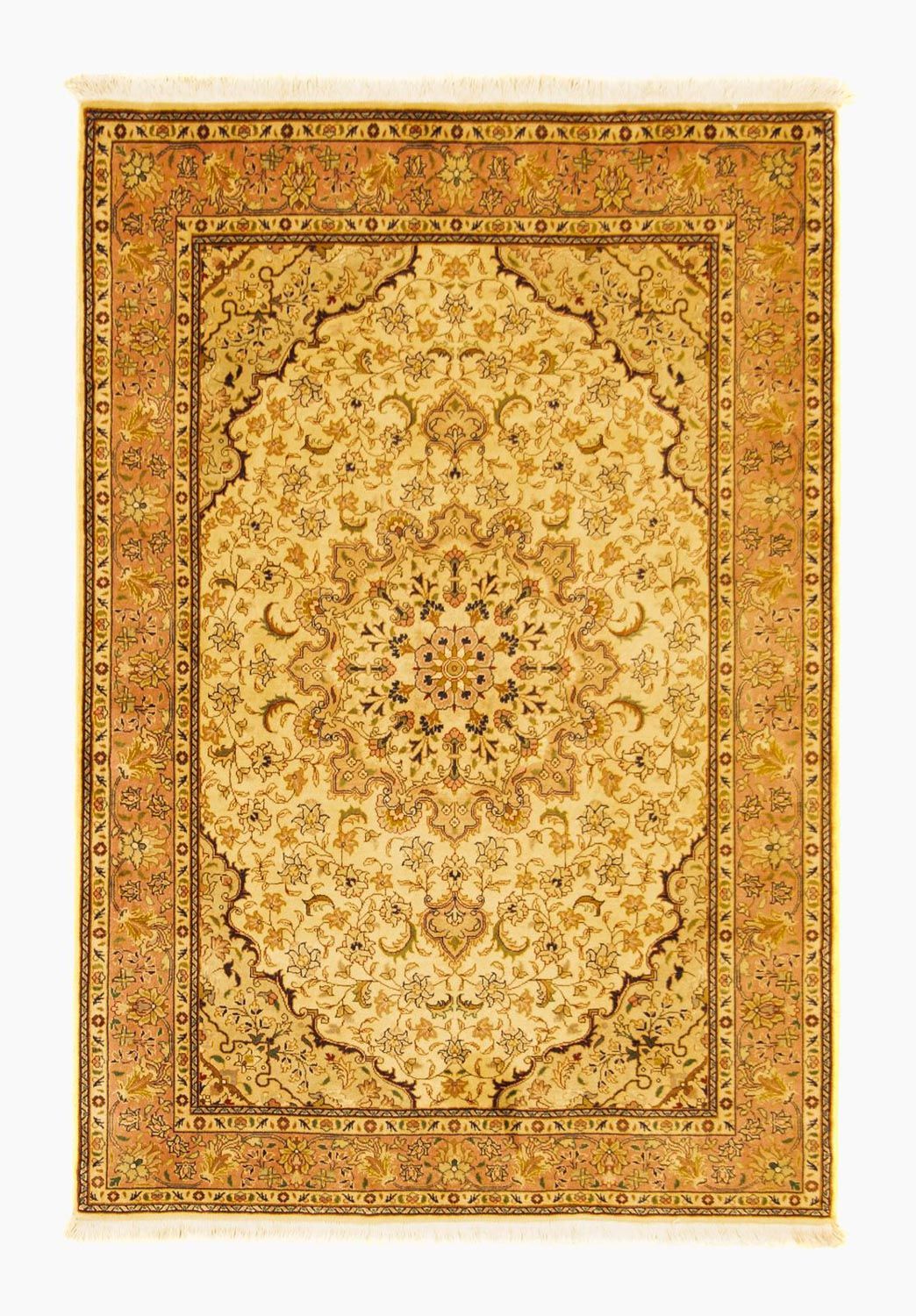 Persisk matta - Tabriz - Royal - 150 x 105 cm - beige