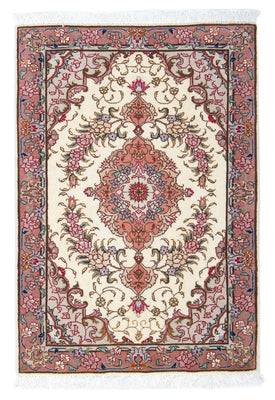 Persisk matta - Tabriz - Royal - 87 x 60 cm - beige