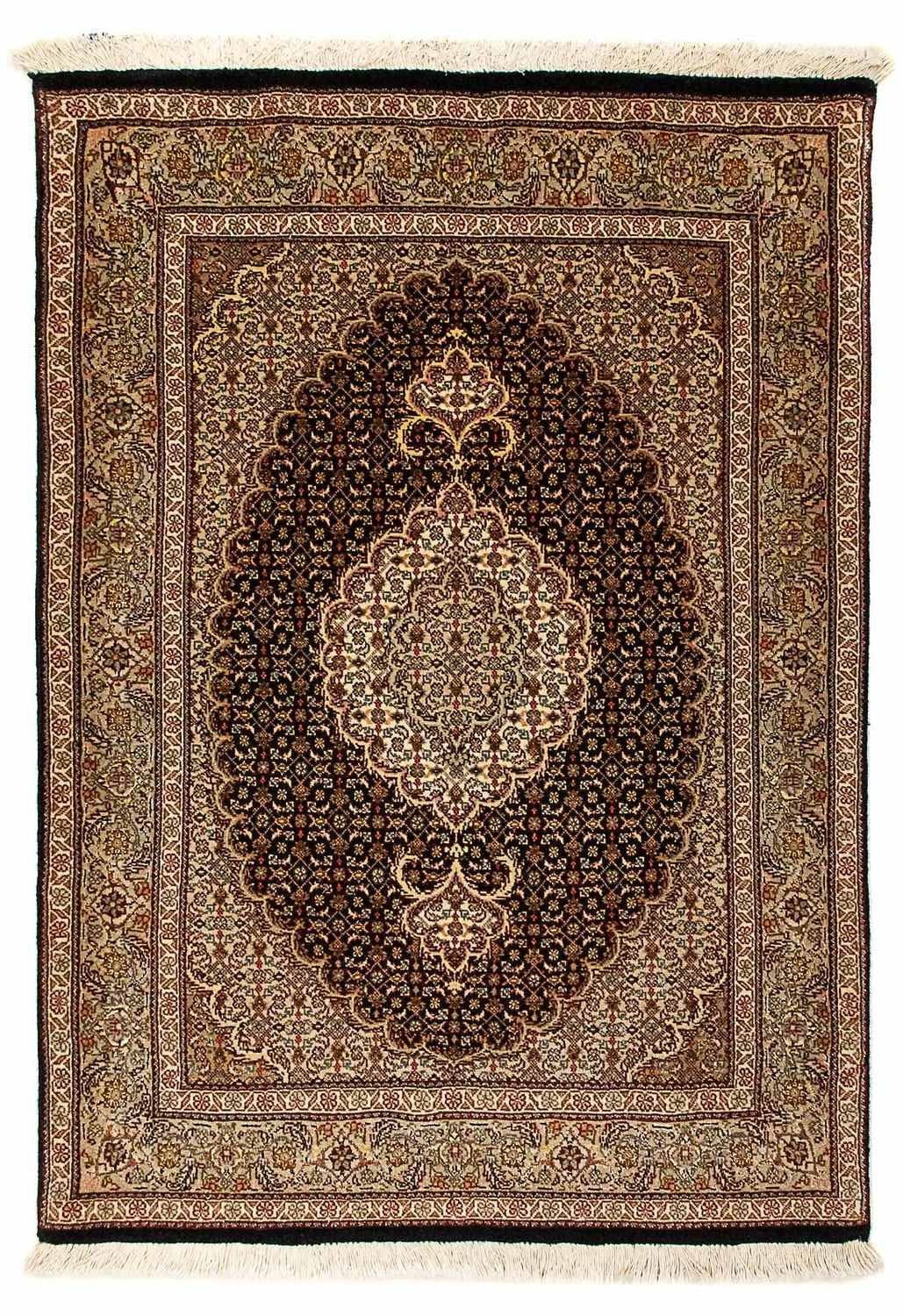 Persisk matta - Tabriz - Royal - 120 x 80 cm - mörkblå