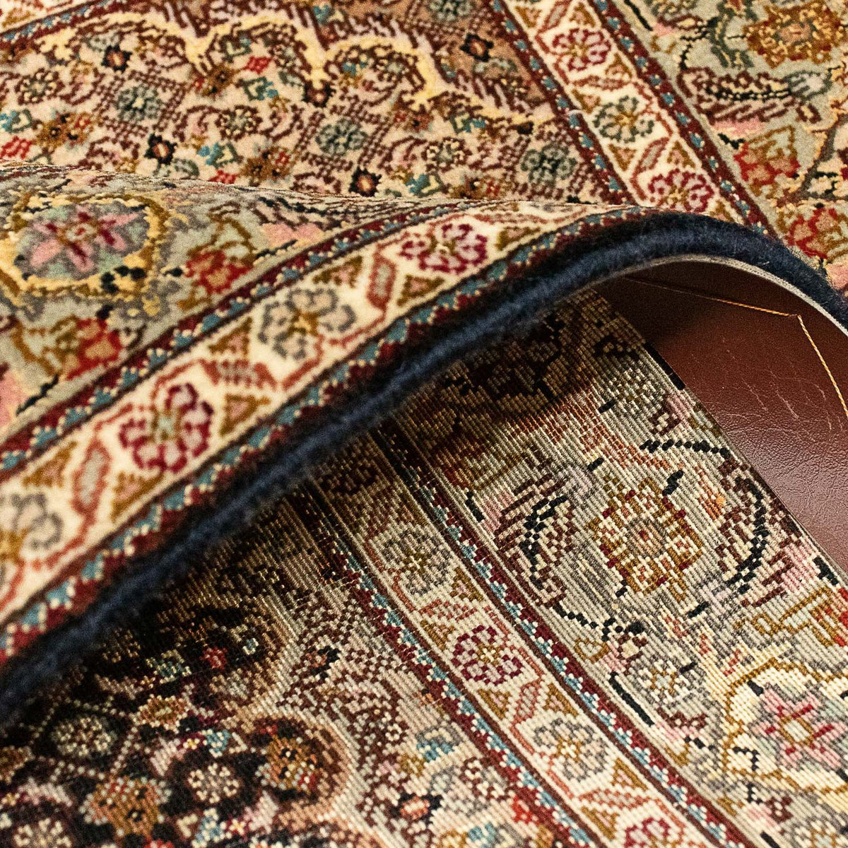 Persisk matta - Tabriz - Royal - 120 x 80 cm - mörkblå