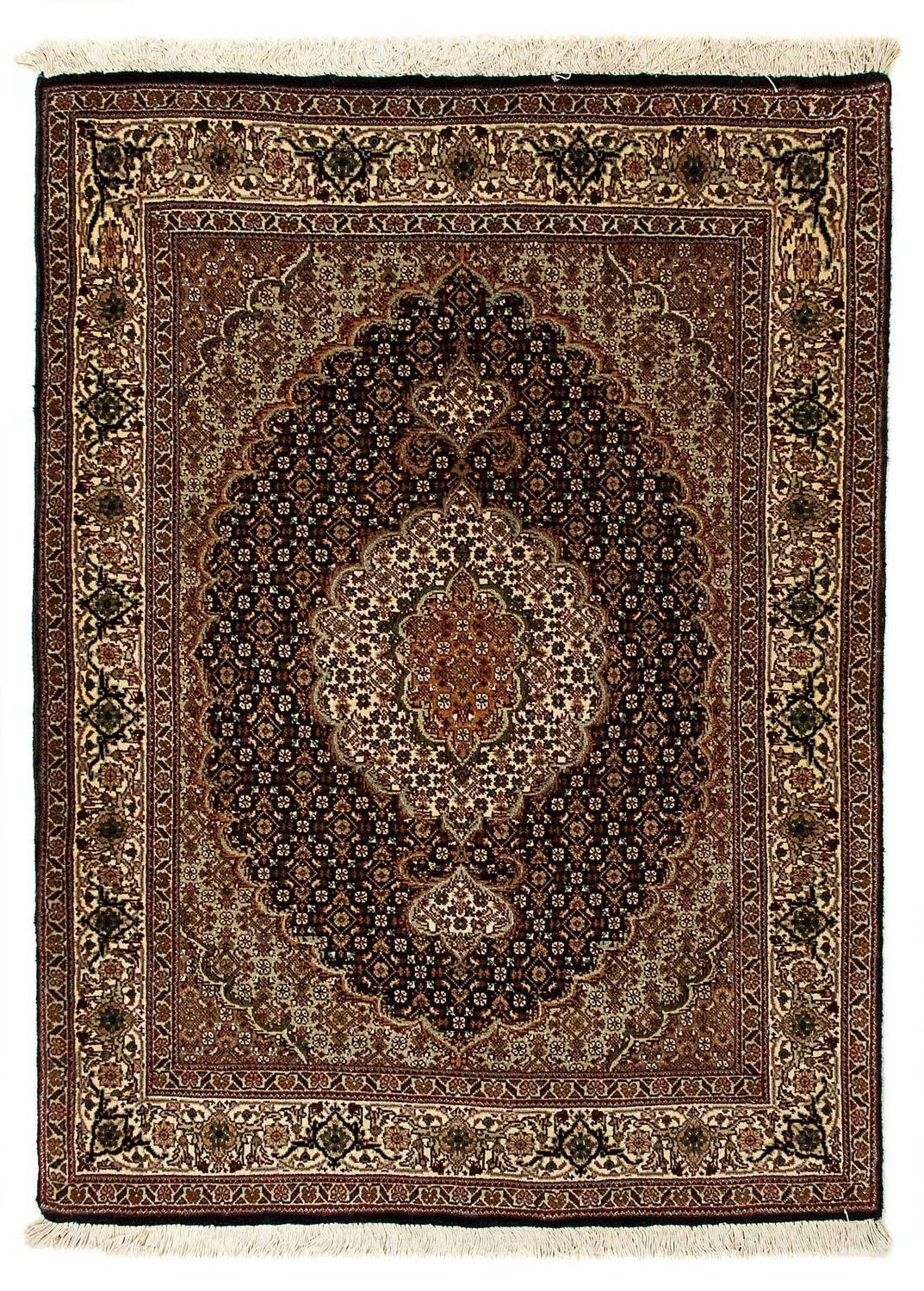 Persisk matta - Tabriz - Royal - 114 x 83 cm - mörkblå