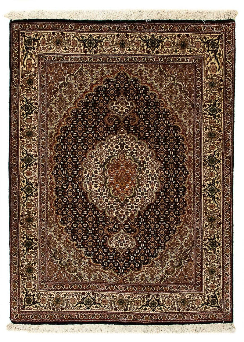 Persisk matta - Tabriz - Royal - 114 x 83 cm - mörkblå