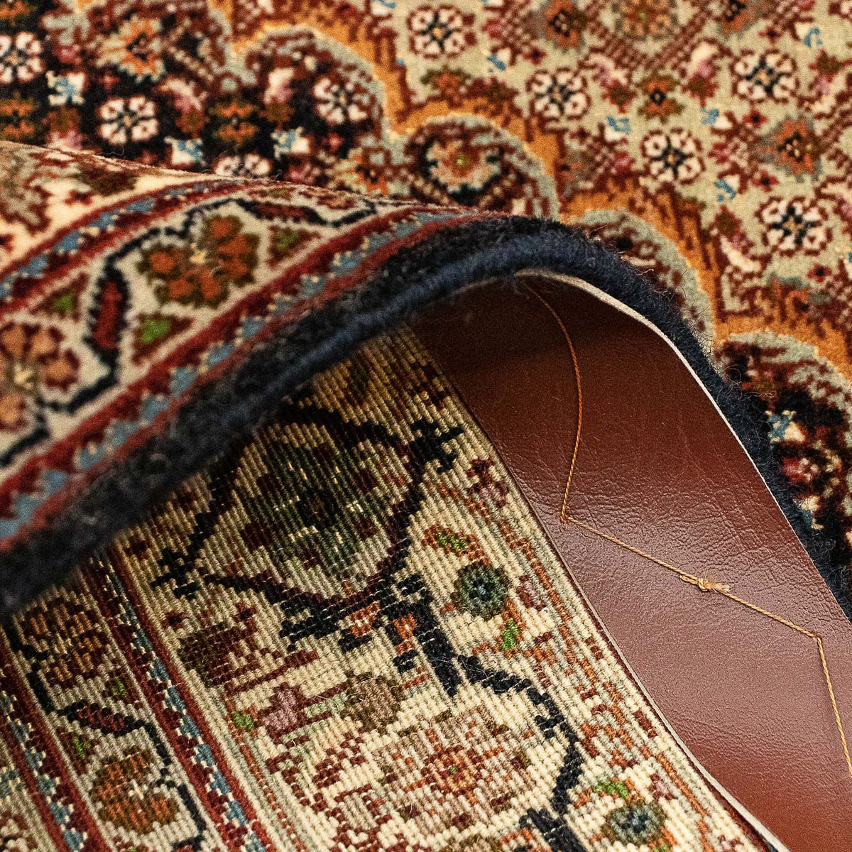 Persisk matta - Tabriz - Royal - 114 x 83 cm - mörkblå