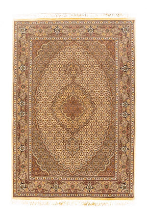 Persisk matta - Tabriz - Royal - 151 x 103 cm - beige