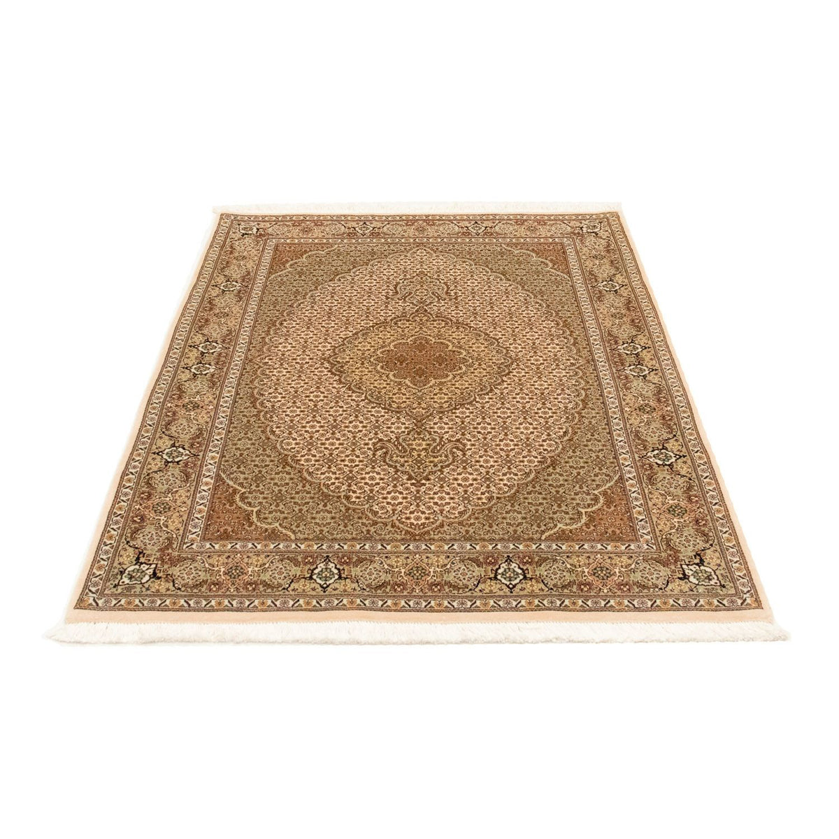 Persisk matta - Tabriz - Royal - 151 x 103 cm - beige