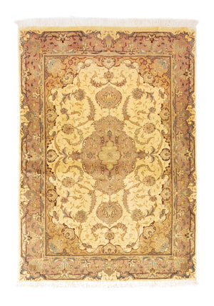 Persisk matta - Tabriz - Royal - 144 x 103 cm - beige