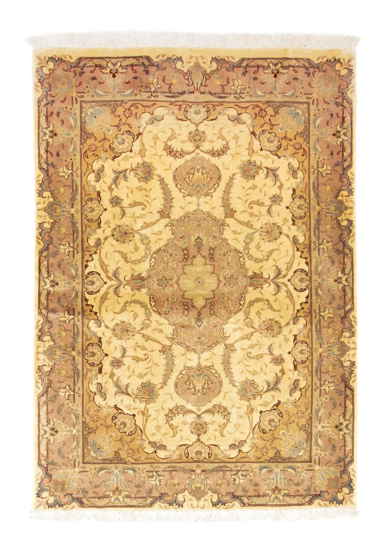 Persisk matta - Tabriz - Royal - 144 x 103 cm - beige