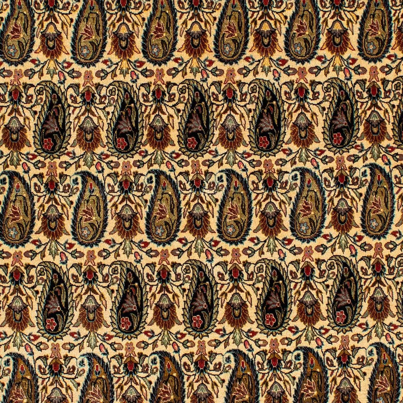 Silk Carpet - Ghom Silk - Premium - 195 x 135 cm - ljusbeige