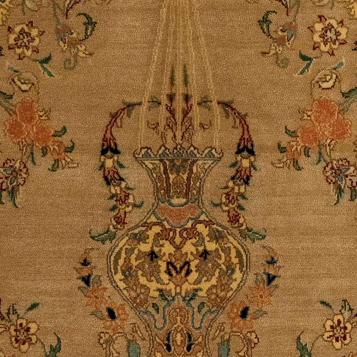 Persisk matta - Tabriz - Royal - 107 x 79 cm - brun