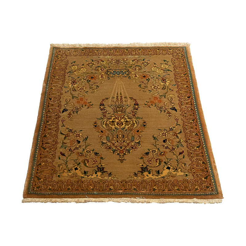 Persisk matta - Tabriz - Royal - 107 x 79 cm - brun