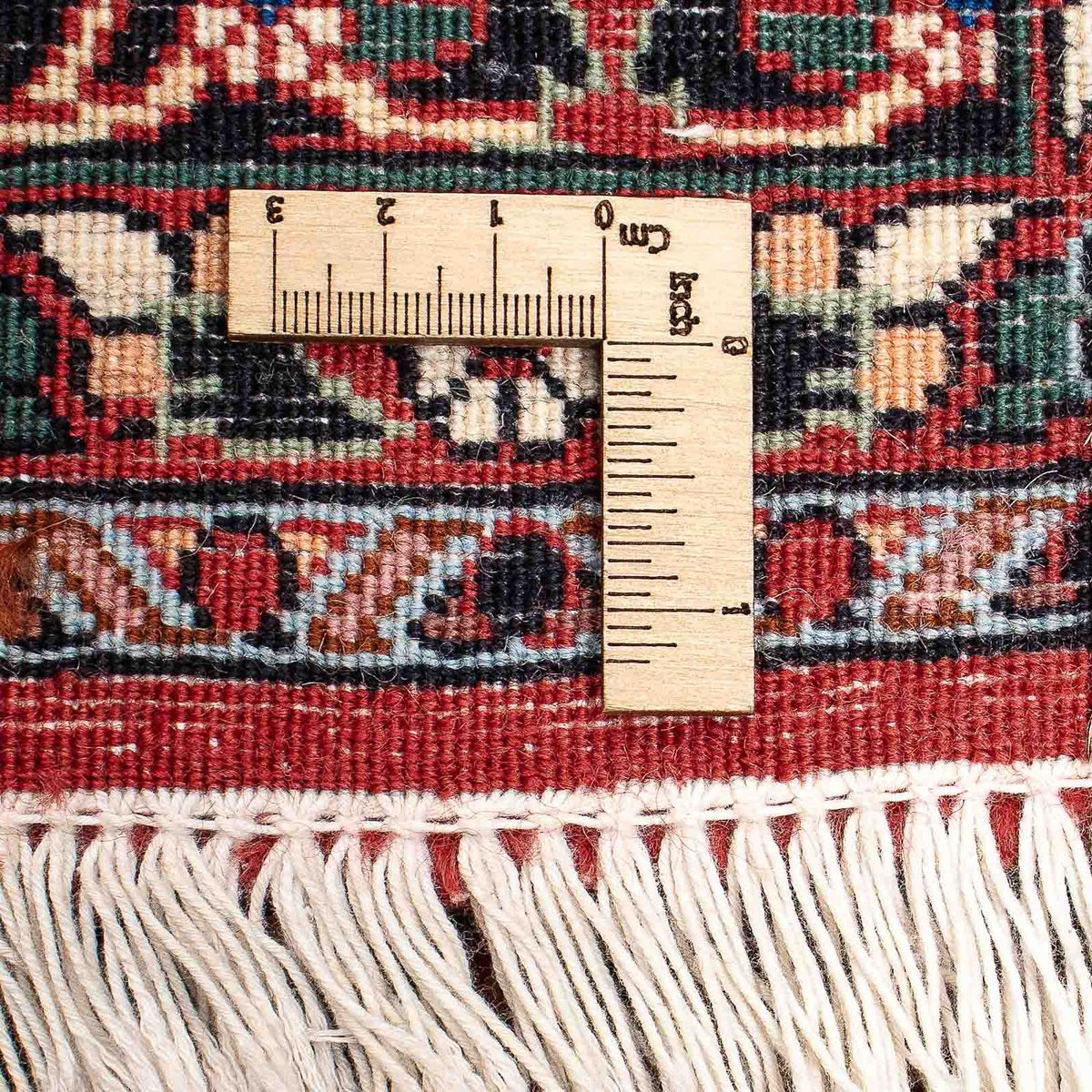 Persisk matta - Bijar - 212 x 138 cm - röd