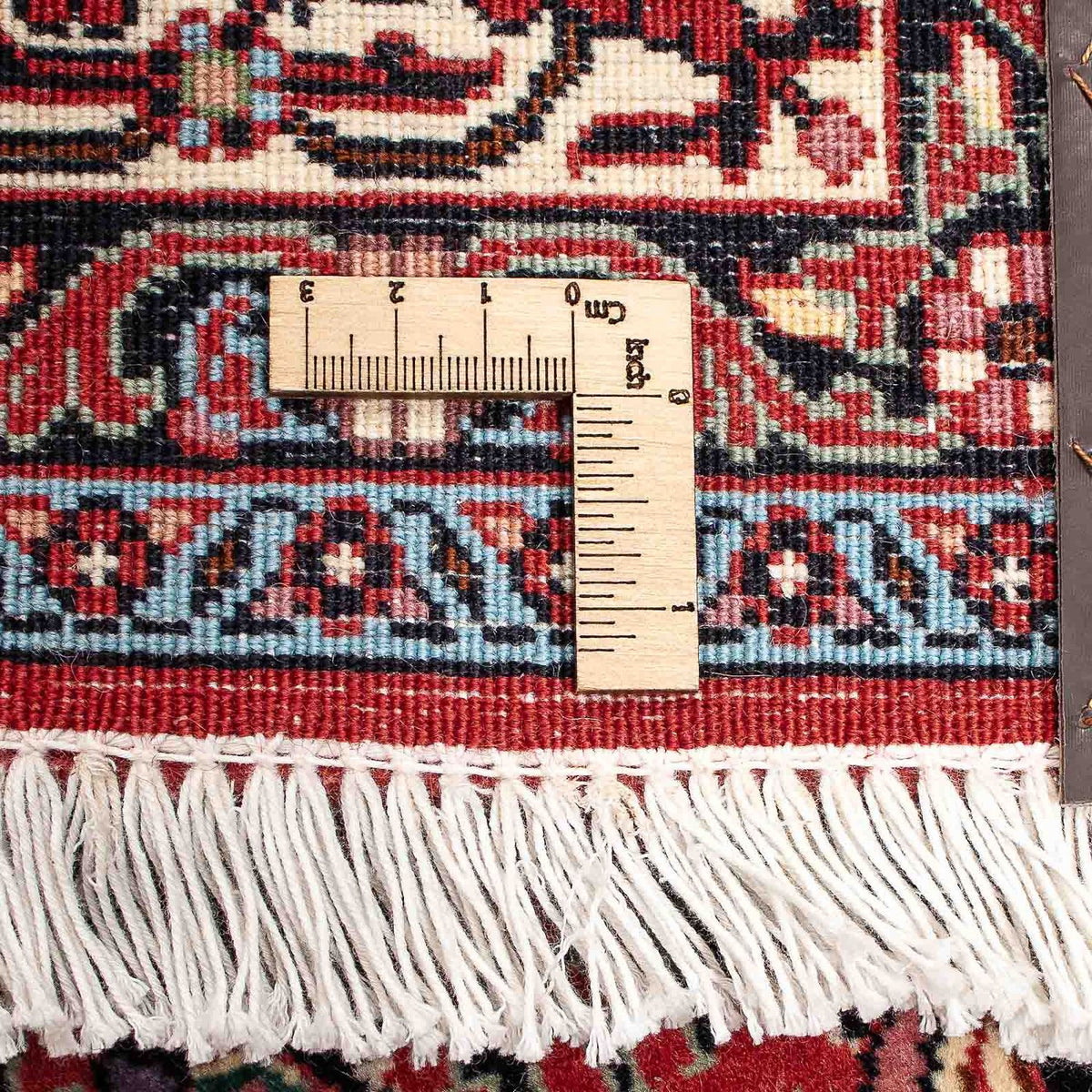 Persisk matta - Bijar - 220 x 153 cm - röd