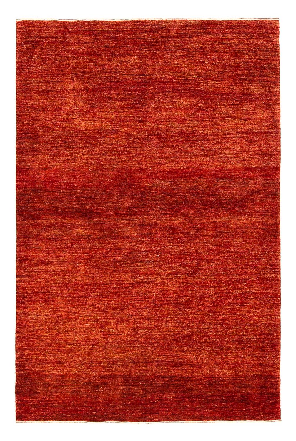 Gabbeh-matta - Indus - 202 x 137 cm - mörkröd