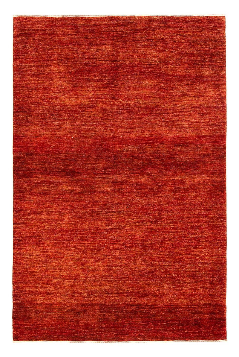 Gabbeh-matta - Indus - 202 x 137 cm - mörkröd