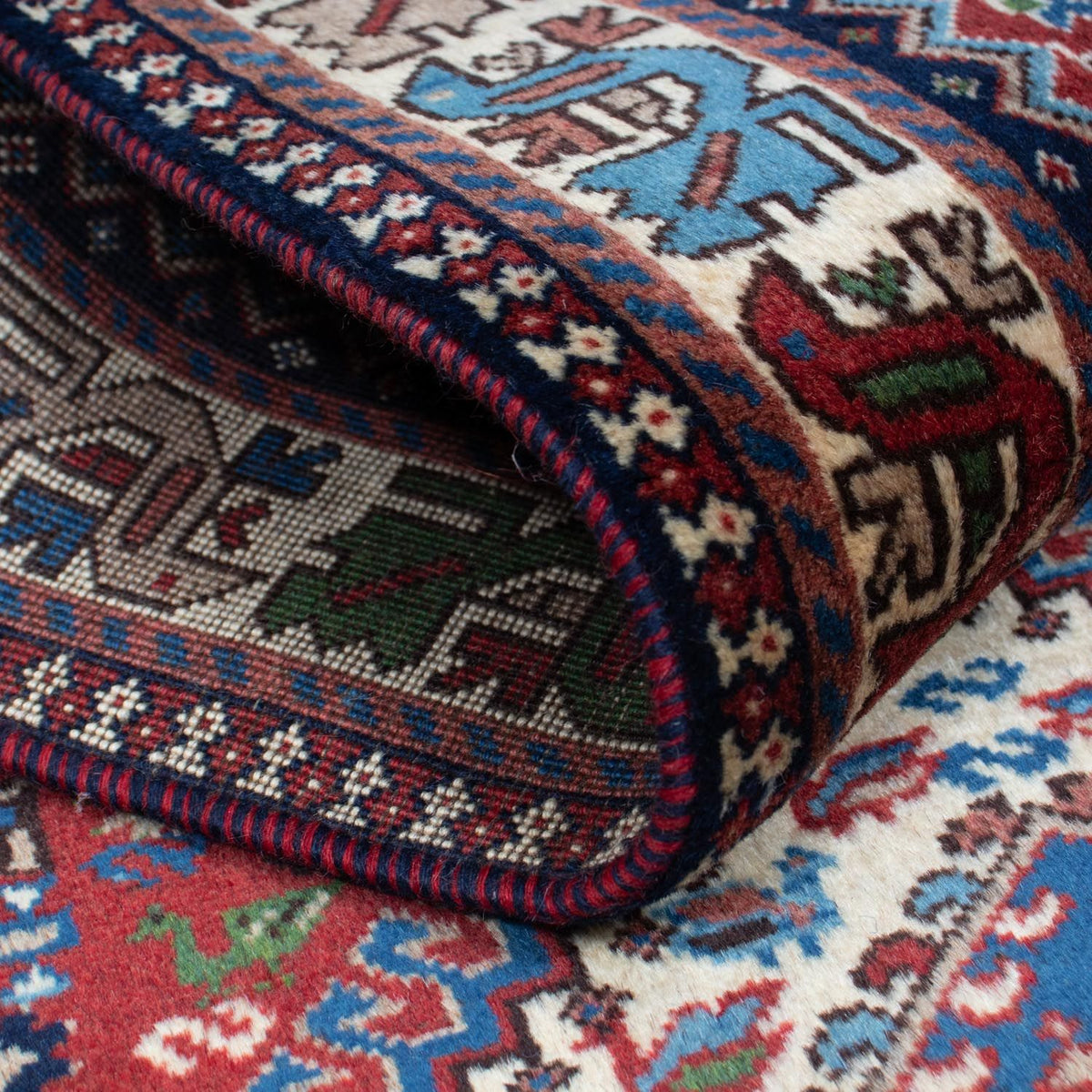 Runner Persisk matta - Nomadic - 205 x 78 cm - ljusröd