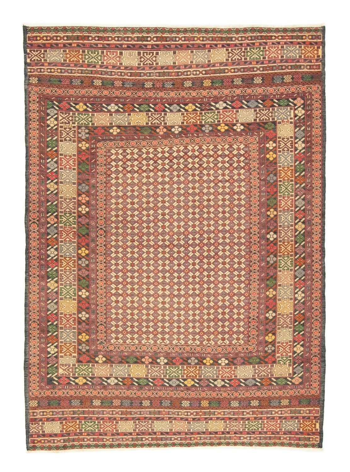 Kelim Carpet - orientalisk matta - 179 x 129 cm - flerfärgad