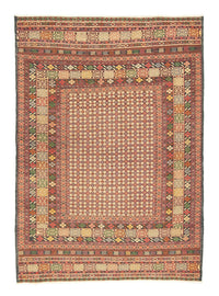 Kelim Carpet - orientalisk matta - 179 x 129 cm - flerfärgad