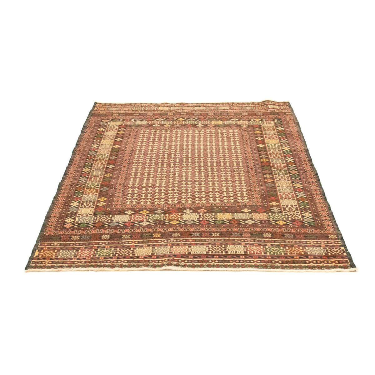 Kelim Carpet - orientalisk matta - 179 x 129 cm - flerfärgad