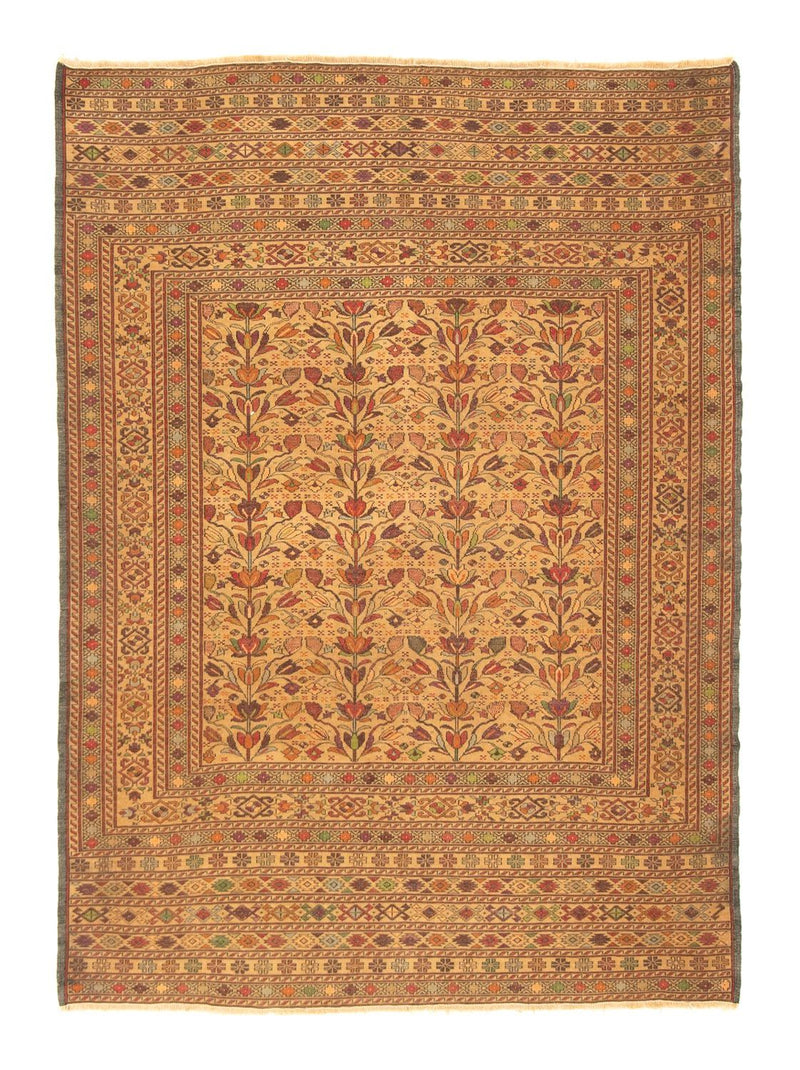 Kelim Carpet - orientalisk matta - 177 x 129 cm - flerfärgad