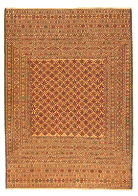 Kelim Carpet - orientalisk matta - 189 x 143 cm - flerfärgad