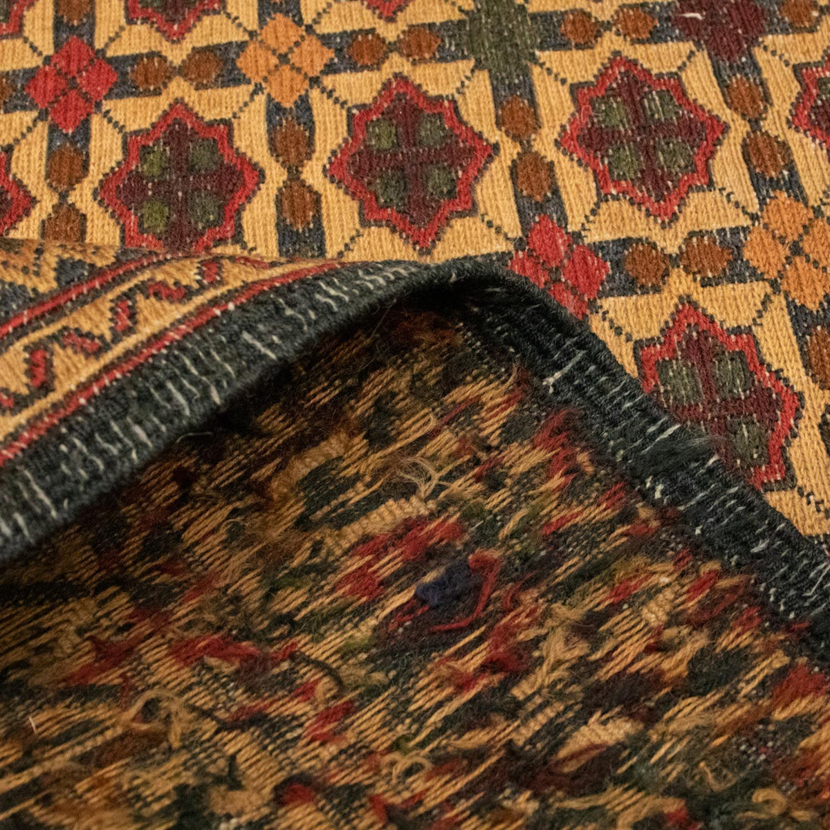 Kelim Carpet - orientalisk matta - 190 x 125 cm - flerfärgad