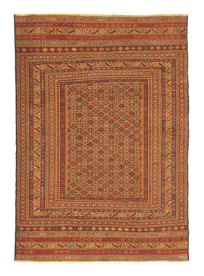 Kelim Carpet - orientalisk matta - 173 x 127 cm - flerfärgad