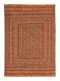 Kelim Carpet - orientalisk matta - 173 x 127 cm - flerfärgad