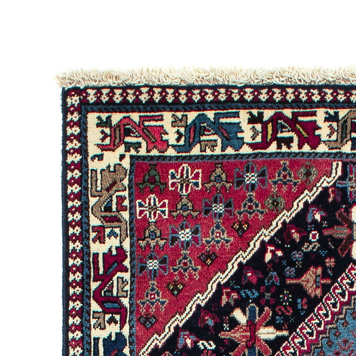 Runner Persisk matta - Nomadic - 203 x 83 cm - mörkblå