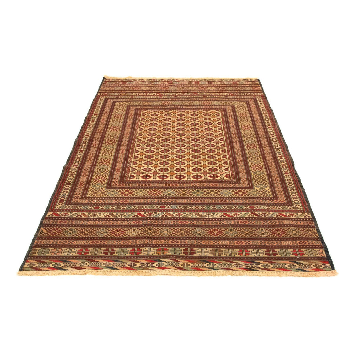 Kelim Carpet - orientalisk matta - 180 x 126 cm - flerfärgad