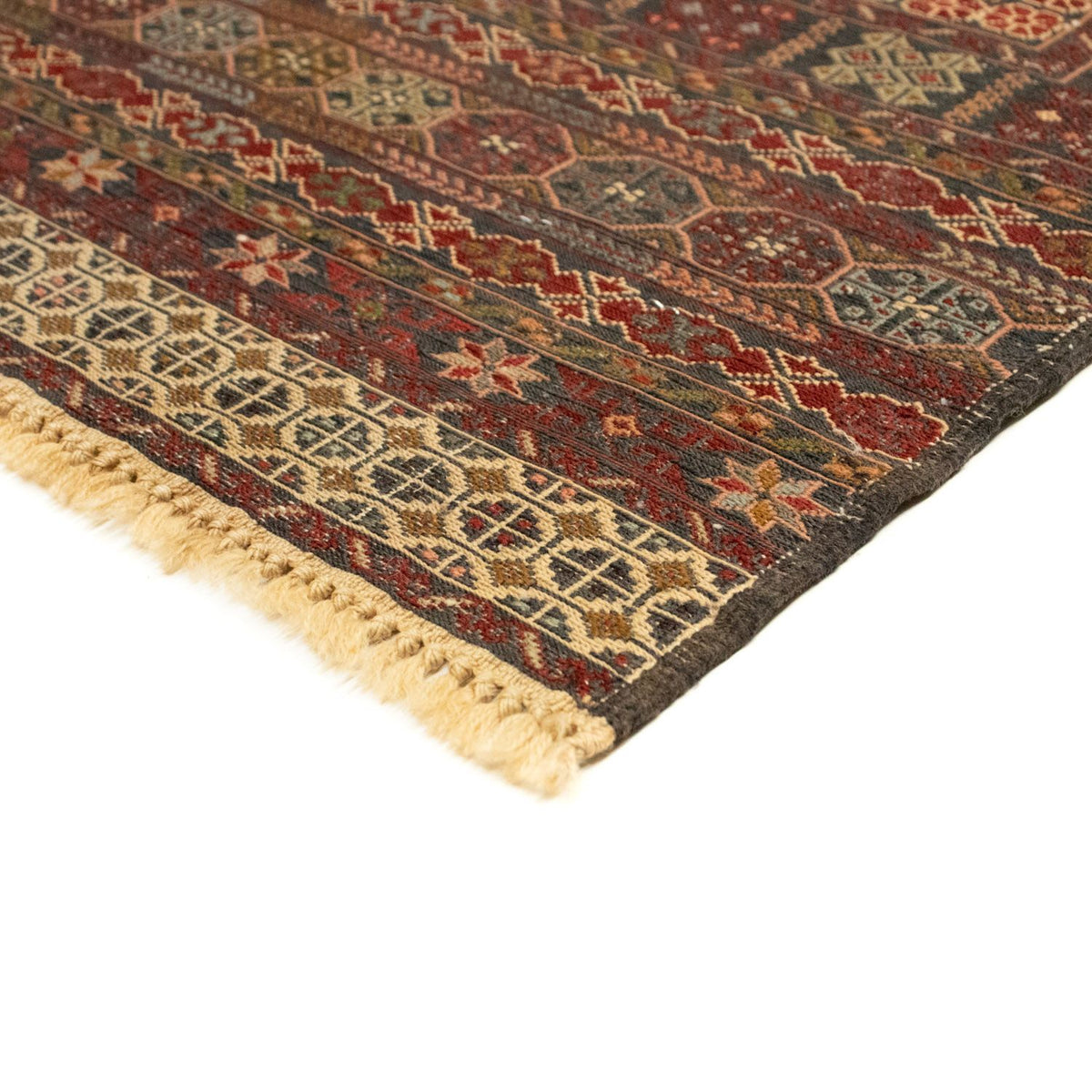Kelim Carpet - orientalisk matta - 173 x 112 cm - flerfärgad