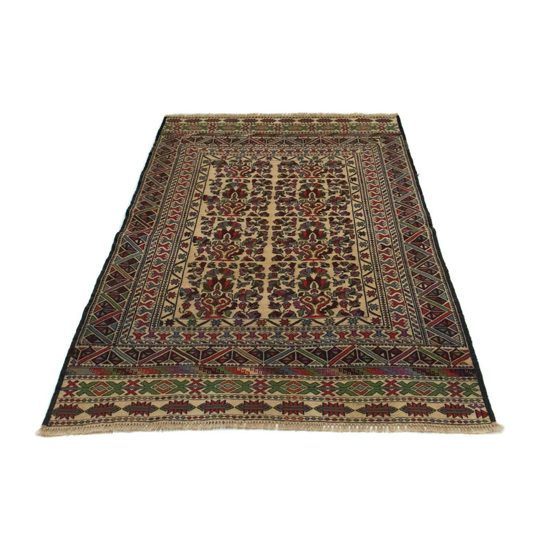 Kelim Carpet - orientalisk matta - 147 x 96 cm - flerfärgad