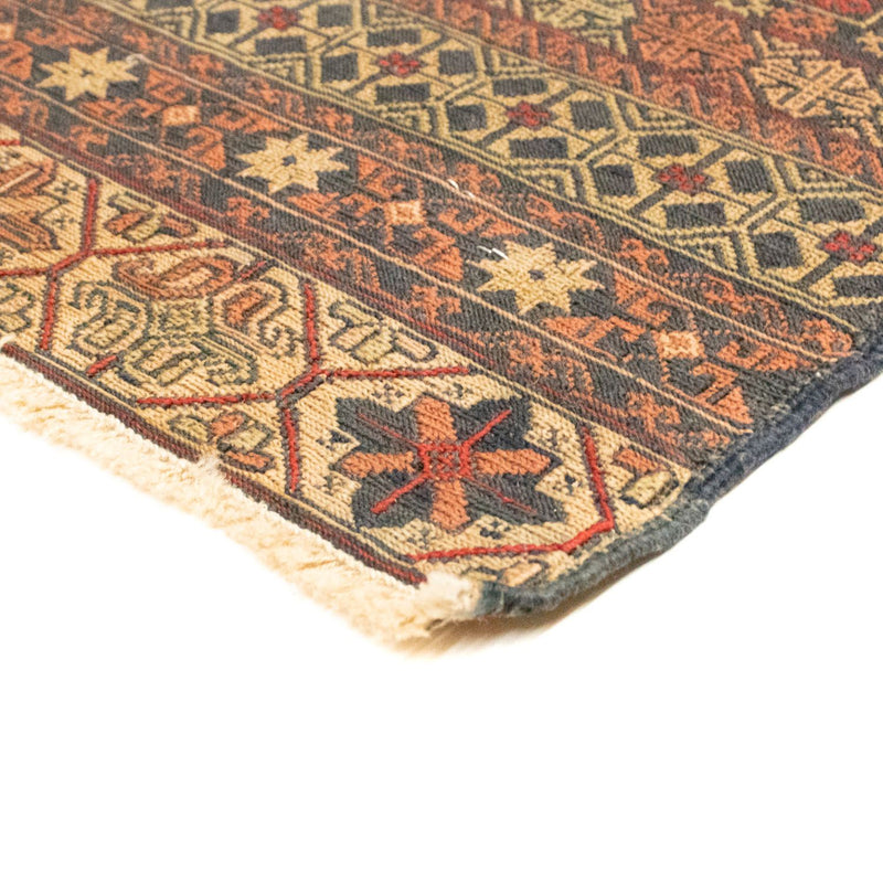 Kelim Carpet - orientalisk matta - 134 x 93 cm - flerfärgad