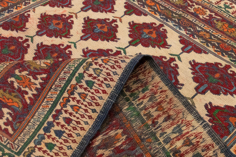 Kelim Carpet - orientalisk matta - 142 x 97 cm - flerfärgad