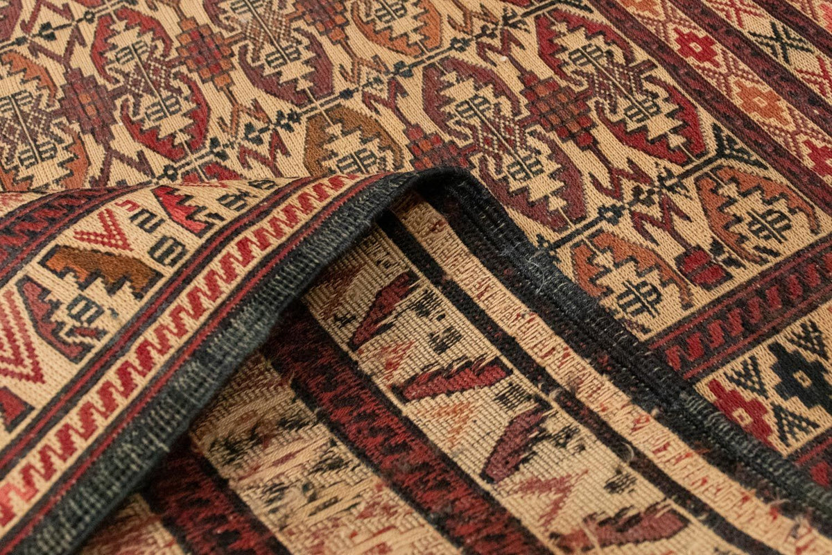 Kelim Carpet - orientalisk matta - 140 x 96 cm - flerfärgad