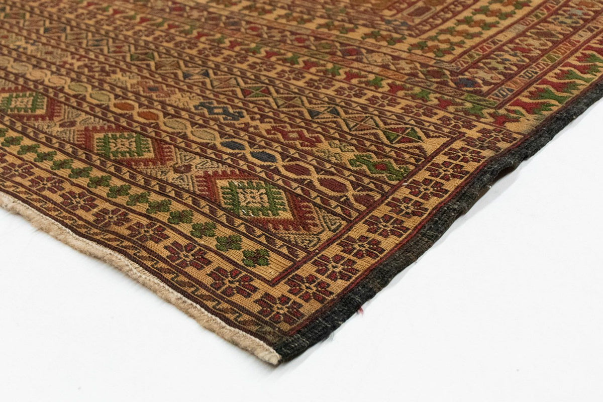 Kelim Carpet - orientalisk matta - 138 x 94 cm - flerfärgad