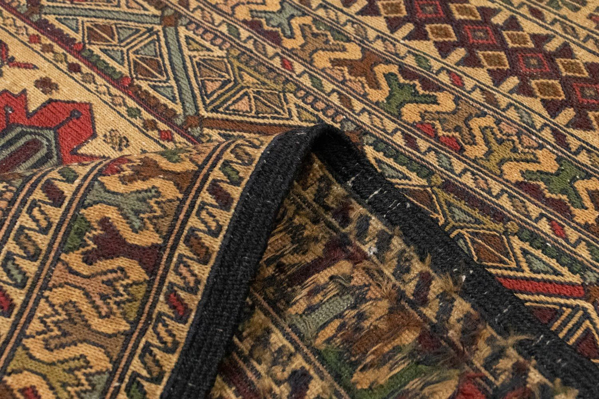 Kelim Carpet - orientalisk matta - 138 x 94 cm - flerfärgad