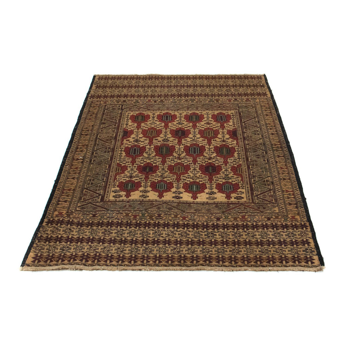Kelim Carpet - orientalisk matta - 138 x 94 cm - flerfärgad