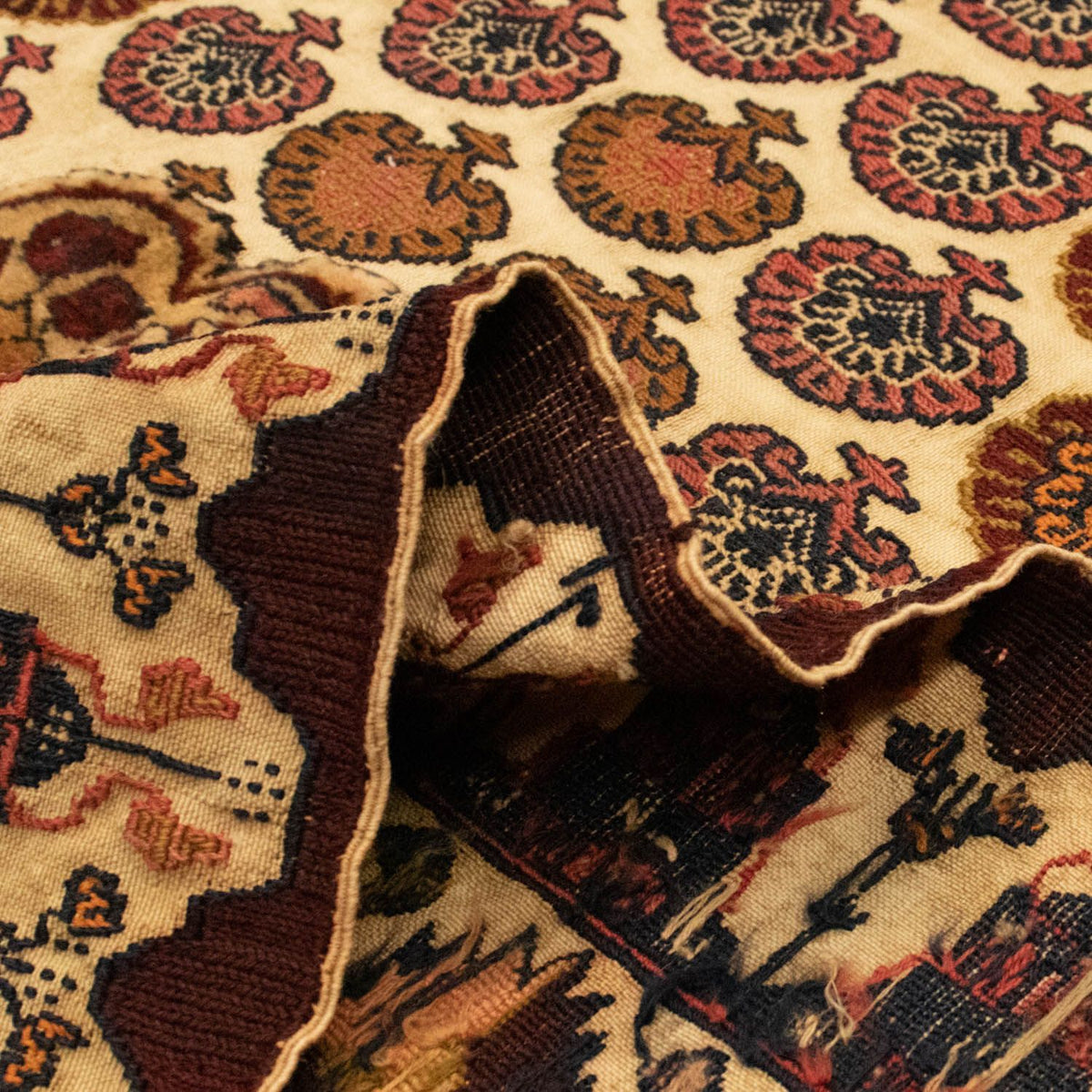 Kelim Carpet - orientalisk matta - 171 x 138 cm - flerfärgad