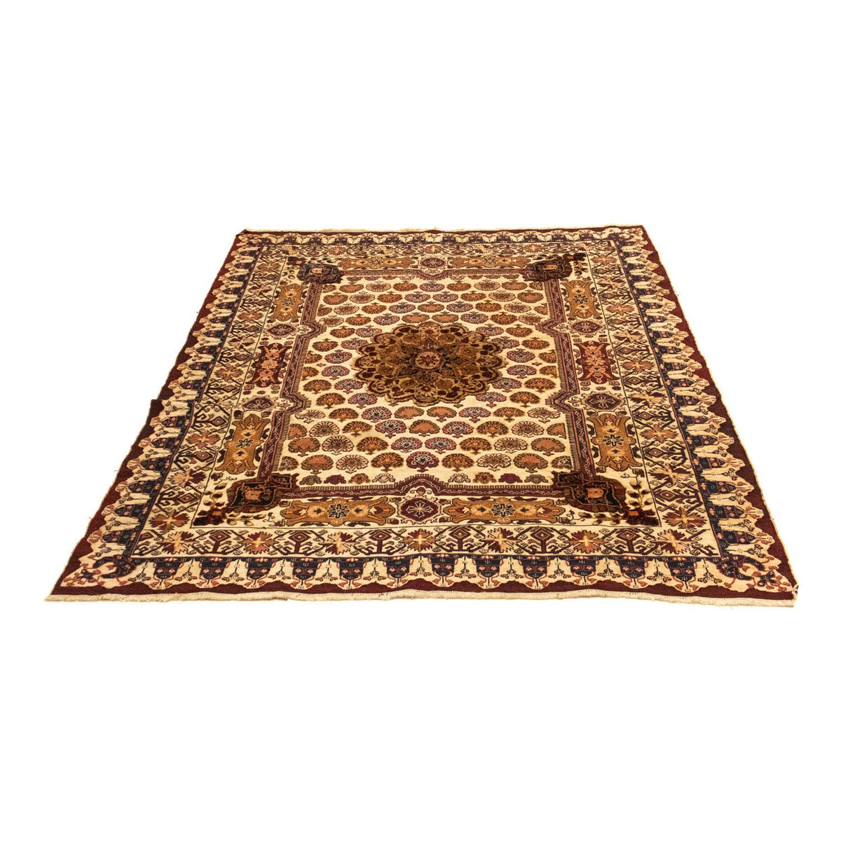 Kelim Carpet - orientalisk matta - 171 x 138 cm - flerfärgad