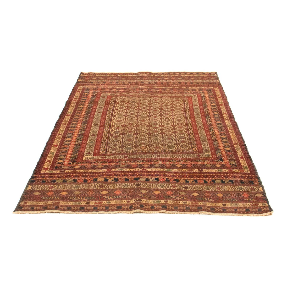 Kelim Carpet - orientalisk matta - 176 x 127 cm - flerfärgad