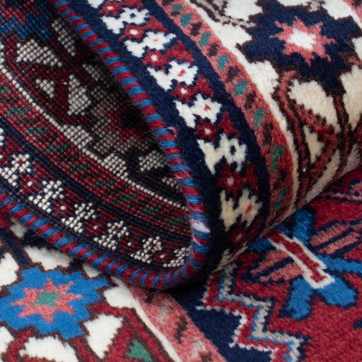 Runner Persisk matta - Nomadic - 200 x 81 cm - mörkblå